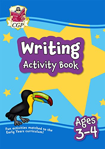 Writing Activity Book for Ages 3-4 (Preschool) (CGP Preschool Activity Books and Cards)